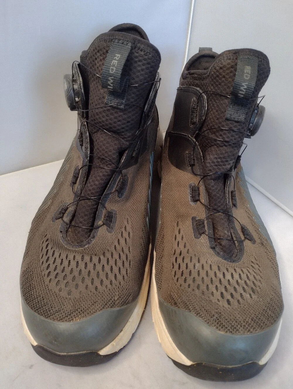 Red Wing EcoLite  Hiker BOA Boots Men 11.5 Safety Toe Vibram Shoes 2283 B9